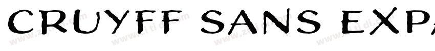 Cruyff Sans Expanded字体转换